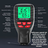 Valkyrie HW300-MAX Dijital Kaplama Kalınlığı Ölçer – 0-2000 µm, FE/NFE Otomatik Algılama, LCD Ekran