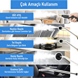 Valkyrie 2500W Yüksek Basınçlı Buharlı Temizleyici 115°C 3 Başlık Ayarlanabilir Güç Derin Temizlik Makinesi
