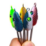 Valkyrie 5'li Alabama Rig 5 Kollu  Fırdöndülü Levrek Şemsiyesi 16.8g 22cm – Spinner Kaşıklı Sahte Yem Sistemi