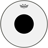 REMO CS-0314-10- Controlled Sound® Şeffaf Top Black Dot™ 14\" Davul Derisi