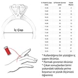 Çelik Yüzük Kadın Altın Kaplama Zigzag Ajda YZK-457