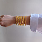 İmitasyon Burma Bilezik Başak Model 8 mm - 5 Adet BSET-102