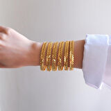 İmitasyon Burma Bilezik Başak Model 8 mm - 6 Adet BSET-103