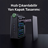 RaXius Momentum DS-R5.66H012 Ryzen5 6600H 32GB 1TBSSD FreeDOS Mini PC