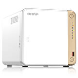 QNAP TS-462-4G006 4GB 2x2TBHDD RAID(0) NAS Depolama Ünitesi