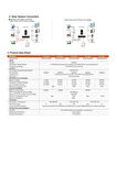 URETECH 7KVA 6.2KW 6200 W Watt Tam Sinüs Akıllı MPPT 110A H.V. 55-450V İnverter 48VDC-6,2KW 220VAC İnvertör