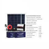 Mini Bağ Evi Solar Paketi 1200w Inverter 170w Güneş Paneli Paket 2