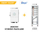 DEYE 20.48 kWh Hibrit Paketi (High Voltage)