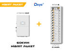 DEYE 60 kWh Hibrit Paketi (High Voltage)