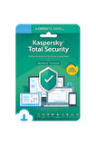 Kaspersky Total Security 3 Cihaz 1 Yıl Dijital Lisans Anahtarı