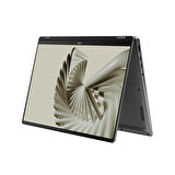 Asus Vivobook 14 Flip Intel Core Ultra 7 256V 16GB LPDDR5X 512GB SSD Intel Arc Graphics 14.0" Wuxga OLED 400NIT Windows 11 Pro Dokunmatik Taşınabilir Bilgisayar TP3407SA01 + Zettaçanta