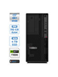 Lenovo Thinkstation P2 Intel® Vpro I7 14700 192GB Ddr5 4tb SSD 8GB/T1000 Windows 11 Pro Raid Destekli Masaüstü Iş Istasyonu 30FR001HTRWP46 + Zettausbbellek