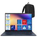 Zenbook 14 OLED Ultra 7 155H 16GB LPDDR5X 2tb SSD Intel Arc 14" OLED Wuxga 0.2ms WIN11HOME Taşınabilir Bilgisayar QD511WH03 + Zettaçanta