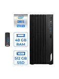 MSI Pro DP180 Intel Core I5 12400 48GB 512GB SSD Intel UHD Grafik Windows 11 Pro Masaüstü Bilgisayar MS422XTRP12 + Zettausbbellek