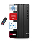 Hp Pro 290 G9 Intel Core I5 14400 96GB Ddr5 512GB Windows 11 Pro 4GB/RX550 Masaüstü Bilgisayar GA54XLETRXP21 + Zettausbbellek