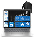 Hp Elitebook 640 G11 Ultra7 155U 64GB Ddr5 512GB SSD 14"' Fhd 400NIT Wuxga Windows 11 Home Taşınabilir Bilgisayar HA23E2EAH016 + Zettaçanta