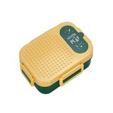 Vagon Beslenme Kabı Paslanmaz Çelik Lunchbox Vgn-7161 (Karışık Renk 1 Adet)