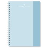 Faber-Castell Defter Spiralli Plastik Kapak Soft 100 Yaprak Kareli (3 Lü Paket) 5075000508000