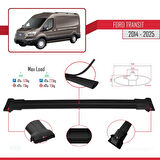 Ford Transit 2014 ve Sonrası ile Uyumlu FLY Model Ara Atkı Tavan Barı Siyah 2 Adet