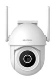 Neutron PTZ IP 3MP Starlight Wifi Beyaz Güvenlik Kameras