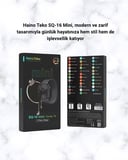 SQ-16 Mini Series 10 Akıllı Saat | Şık ve Hafif Tasarım, 3 Kordon Seçeneği - Lisinya