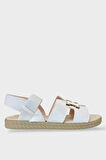 Kadın Önü ve Arkası Açık Yazlık Sandalet BEYAZ
