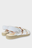 Kadın Önü ve Arkası Açık Yazlık Sandalet BEYAZ
