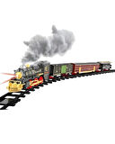 Ctoys Retro Klasik Buharlı Tren Seti Sesli ve Işıklı 69935A