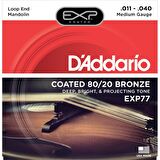 DADDARİO EXP77 BRONZE MANDOLİN TAKIM TEL TELİ