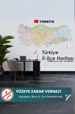 Türkiye il ve İlçe Haritası, Yapışkansız Kendiliğinden Tutunan Statik Sihirli Akıllı Kağıt, Harita