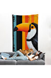 Toucan Kuşu Duvar Örtüsü-7587