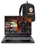 ACER Nitro 16 R5 7535HS 8GB 512GB SSD RTX4050/6GB 165HZ 16'' WUXGA FDOS NH.QKBEY.003 & PER4 ÇANTA