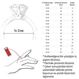 Altın Kaplama Desenli Hint Model Kadın Yüzük YZK-515
