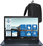 Asus Expertbook Intel Core Ultra 7 150U 40GB 2tb SSD Intel Iris x Graphics 14" Fhd 4g Sim Freedos Dokunmatik Taşınabilir Bilgisayar B3402FVAF15 + Zettaçanta