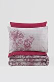 Cotton Box Dual Çift Kişilik Nevresim Takımı Vilda Bordo