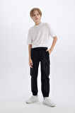 DeFacto Erkek Çocuk Kargo Fit Jean Pantolon C4514A824WNNM36