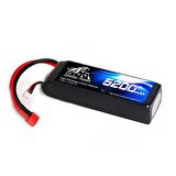 Leopard Power 5200 mAh 14.8V 4S 40C Lityum Polimer Lipo Batarya Pil T Plug