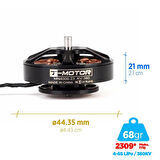 T-Motor MN4006 380KV Antigravity Outrunner Brushless Fırçasız Brushless Fırçasız UAV Motor Multikopter Multi-rotor Quadcopter Hexacopter Drone Motoru 2 Adet