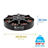 T-Motor MN6007II 160KV Antigravity Outrunner Brushless Fırçasız Motor Multikopter Drone Motoru