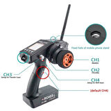 Radiolink RC4GS V3 2.4Ghz 5 Kanal Uzaktan Kumanda Radio Kontrol +6 Kanal R6FG Gyro Alıcı (400 Metre Kontrol Mesafesi)