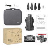 SJRC F11 Pro Combo 4K Kameralı Drone Seti - 2 Batarya - 1.5 KM Menzil - 26 Dakika Uçuş Süresi + Çanta + EIS Stabilizasyon 