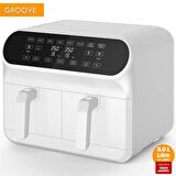 Groove Max Plus XXL 8 lt Yağsız Airfryer Beyaz