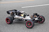 SY RACING 1/5 Baja 5B 30.5CC RTR Kurşunsuz Benzinli Uzaktan Kumandalı RC Arazi Model Araba 80+ Kmh 75CM Uzunluk Offroad Gri( Kullanıma Hazır )