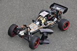 SY RACING 1/5 Baja 5B 30.5CC RTR Kurşunsuz Benzinli Uzaktan Kumandalı RC Arazi Model Araba 80+ Kmh 75CM Uzunluk Offroad Gri( Kullanıma Hazır )