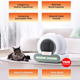 Groove Ti+ 65 lt Wifi Otomatik Akıllı Kedi Tuvaleti