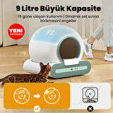 Groove Ti+ 65 lt Wifi Otomatik Akıllı Kedi Tuvaleti