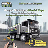 HUINA 1316 1/18 RC Sis Püskürtme Kamyonu İş Makinesi Uzaktan Kumandalı RC Model - 2.4Ghz Gerçekçi Similasyon Ses ve Işık Sistemi