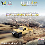 MN Model MN82 1/12 Toyota Land Cruiser LC79 4WD RC Model Crawler Offroad Uzaktan Kumandalı Araba Truck RTR Lisanslı Sarı+Dahili Işık Seti