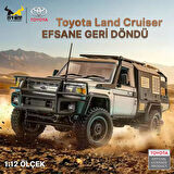 MN Model MN82S 1/12 Supertourer Toyota Land Cruiser LC79 4WD RC Model Uzaktan Kumandalı Araba Crawler Offroad Truck RTR Lisanslı Siyah+Dahili Işık Seti