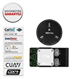 CUAV V5+ Uçuş Kontrol Kartı Flight Controller Otopilot Sistemi PX4 APM + CUAV NEO 3 Pro GPS GNSS U-BLOX M9N Combo (Distribütör Garantili)